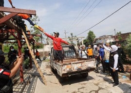 Perbaikan Rumah Ditanggung Pemprov Jatim,  Pemkab Madiun dan BAZNAS