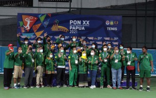 Tenis Jatim Sapu Bersih Semua Medali Emas