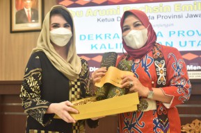 Arumi Bachsin Terima Kunjungan Kerja Dekranasda Kalimantan Utara