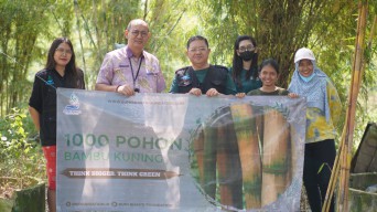 Pemkot Surabaya Tanam 1000 Pohon Bambu Kuning di Buffer Zone TPA Benowo