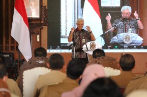 Ganjar Kembali Tegaskan Jangan Korupsi