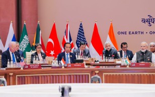 Hadiri Sesi Pertama KTT G20 India, Presiden Ajak Para Pemimpin Lakukan Aksi Nyata Lindungi Bumi