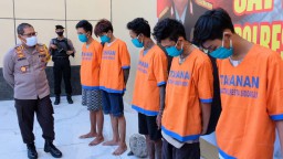 Komplotan Begal Sadis Ditangkap Satreskrim Polresta Sidoarjo