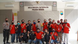 Silaturahmi Kapolres Gresik Dengan GOP News