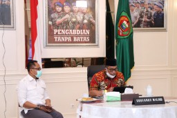 Mendagri Ikuti Rakor Sinergitas Kesiapan Pilkada di Maluku