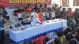 45 Anggota PSHT Situbondo Ditetapkan Tersangka