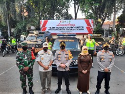 Polres Gresik Launching Tim Pemburu Pelanggar Protokol Kesehatan