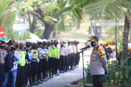 Polrestabes Surabaya Amankan Pengundian Nomor Urut Paslon