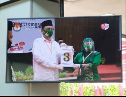 Pasangan Berkelas Dapat Nomor Urut 3 Dalam Pilbup Sidoarjo