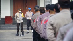 Apel Jam Pimpinan, Ini Perintah Kombes Isir Kepada Anggotanya