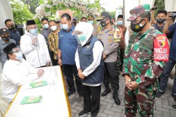Gubernur Khofifah Pesan Gunakan Hak Pilih , Jangan Golput