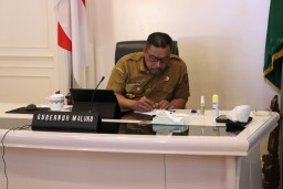 Gubernur Maluku Hadiri Rakor Kesiapan Pemungutan Suara Pilkada 2020