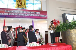 Sekjen Kementerian Agama  Buka Sidang Sinode GPM ke-38