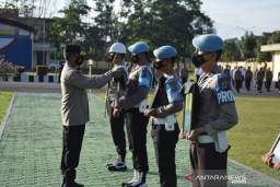 Terlibat Pencurian Senpi dan Desersi, Lima Anggota Polda Babel Dipecat