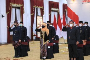Gubernur Khofifah Ajak Milenial Implementasikan Lima Sila