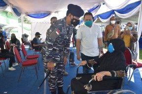 TNI AL Koarmada II Siapkan 30.000 Dosis Vaksin Bagi Masyarakat Malang