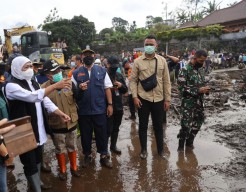 Gubernur Jatim Gerak Cepat Tangani Banjir Bandang Kota Batu