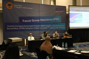 Untag Surabaya gelar Forum Group Discussion