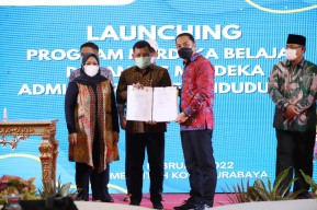 Untag Surabaya Siap MBKM Bersama Pemkot Surabaya