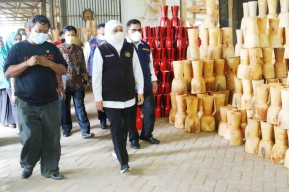 IKM Kendang Djimbe Blitar Diusulkan Sebagai Desa Devisa