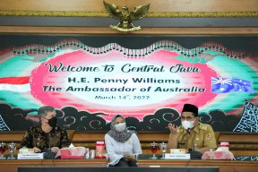 Terima Dubes Australia, Pemprov Jateng Siap Tingkatkan Kerja Sama
