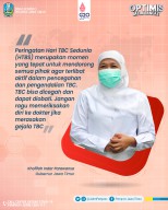 Jumlah kasus TBC Jatim Tahun 2021 Tertinggi Ketiga Nasional