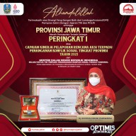 Jatim Raih Penghargaan Aksi Terpadu Penanganan Konflik Sosial