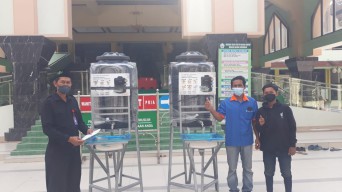 PT. Tedmonindo Pratamasemesta Bagikan 200 Tandon Air Halal