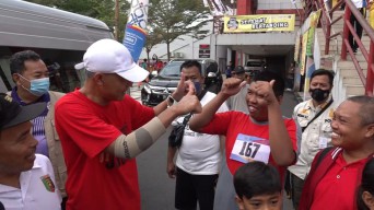 Ditonton Ganjar, Atlet Lompat Jauh Putri Jateng Raih Emas PeSONas