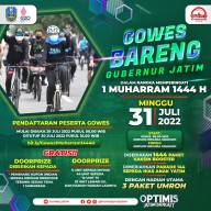 Gubernur Khofifah Ajak Masyarakat Gowes Peringatan 1 Muharram