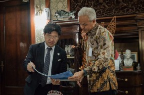 Sasakawa Foundation Temui Ganjar, Bahas Potensi Kerja Sama Bidang Kebencanaan