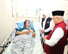 Gubernur Khofifah Sebut Proses  Recovery Berjalan Baik dan Segera Diizinkan Rawat Jalan