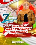 Di Harkopnas ke-76, Gubernur Khofifah Dorong Koperasi Naik Kelas Tingkatkan Kesejahteraan Masyarakat