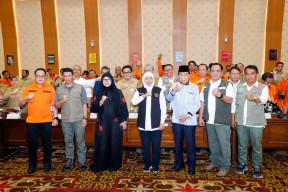 Gubernur Khofifah Tekankan Pentingnya Mitigasi dan Pemetaan Status Bencana di Tiap Wilayah