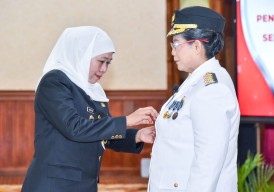 Gubernur Khofifah Pesankan Penyiapan Sarana Koneksitas Jelang Diresmikannya Bandara Dhoho Kediri