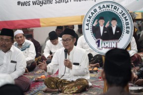 Laskar Santri Jember Dukung Amin, Ponpes Lirboyo: Sudah Saatnya Santri dan Umat Islam Bersatu