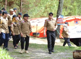 Peringatan HUT ke-20 Tagana, Pj. Gubernur Adhy: Mereka Garda Terdepan Penanggulangan Bencana