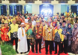 Hadiri Halal Bihalal Kerukunan Bubuhan Banjar, Pj. Gubernur Adhy: Jatim Adalah Rumah Nyaman Bagi Semua Etnis dan Agama