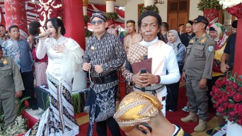 Peringatan Hari Lahir Pancasila 2024 di Gedung Negara Grahadi, Surabaya