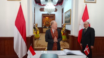 Pj. Sekdaprov Jatim Terima Dubes Denmark Bahas Penguatan Kerjasama