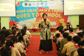 Forum Anak Jawa Tengah Sambangi 251 Sekolah dalam Ajang Forum Anak Goes To School 2024