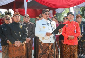 Upacara Hari Jadi ke-79 Provinsi Jawa Tengah Berlangsung Sukses di Salatiga