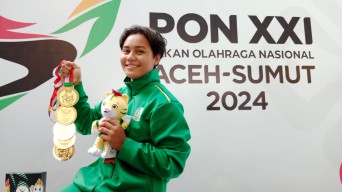 Atlet Loncat Indah Gladies Lariesa Garina Ciptakan Rekor di PON XXI 2024: 5 Emas Diperolehnya