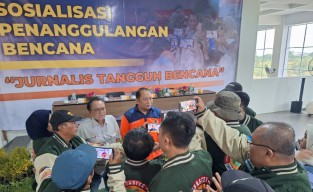 BPBD Jatim Gelar Sosialisasi Penanggulangan Bencana untuk Jurnalis Tangguh