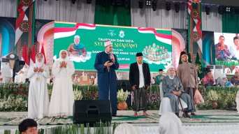 Khidmat dan Penuh Berkah: Kongres XVIII Muslimat NU Gelar Santunan 1.000 Anak Yatim