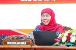 Jawa Timur Mantap Jadi Lumbung Pangan Nasional, Khofifah Optimis Capai Target 12,7 Juta Ton GKP