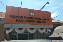 Ketua Terpapar Covid-19, Kantor KPU Gresik Disterilisasi