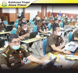 Pejabat Eselon III dan IV Kejati Jatim Ikuti Tes Assesmen Kompetensi