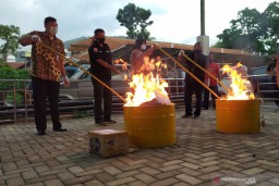 Barang Bukti dari  579 Perkara Dimusnahkan Kejari Bandung