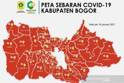 Satgas Covid-19 Bogor: Semua Kecamatan Masuk Zona Merah